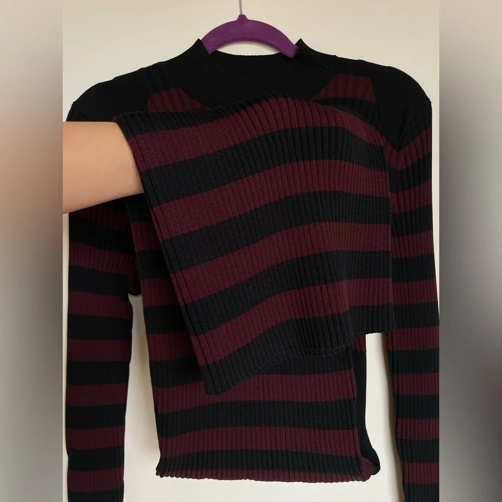 NY&C Gabrielle Union Ribbed Midi Dress - Medium - Picture 6 of 11